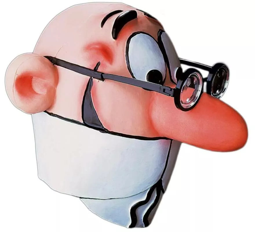 Translation missing: pt-PT.Careta de Mortadelo con gafas