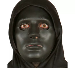 Máscara preta para o Halloween