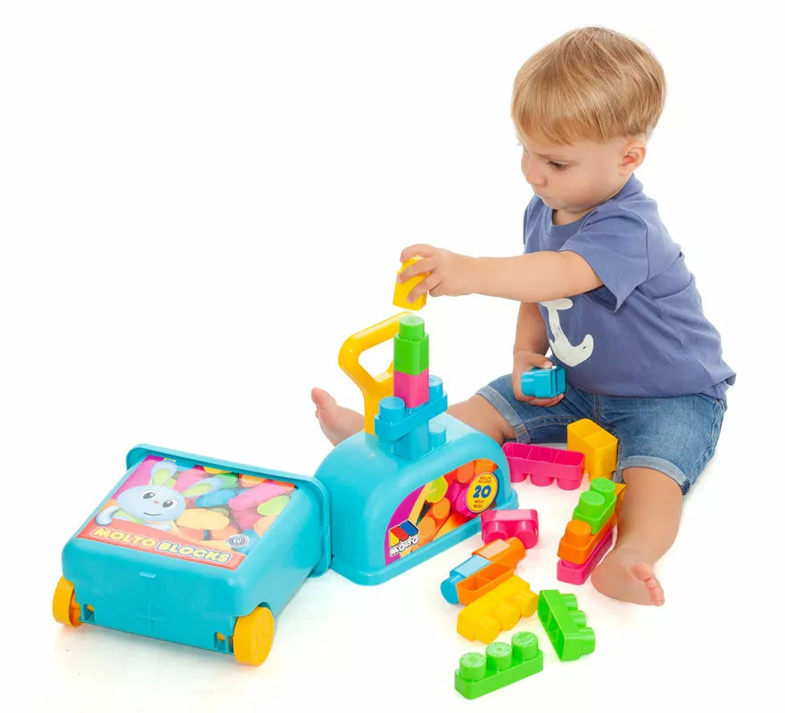 Translation missing: pt-PT.Carrito azul con 20 Bloques