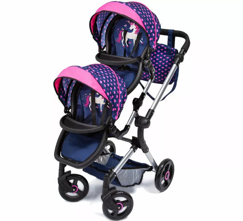 Carro de Muñecas Gemelar Unicornio