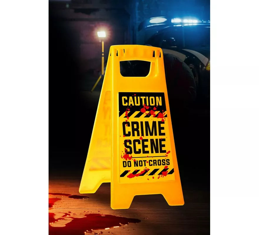 Translation missing: pt-PT.Cartel ''Caution Crime Scene'' de 31x3,5x53 cm