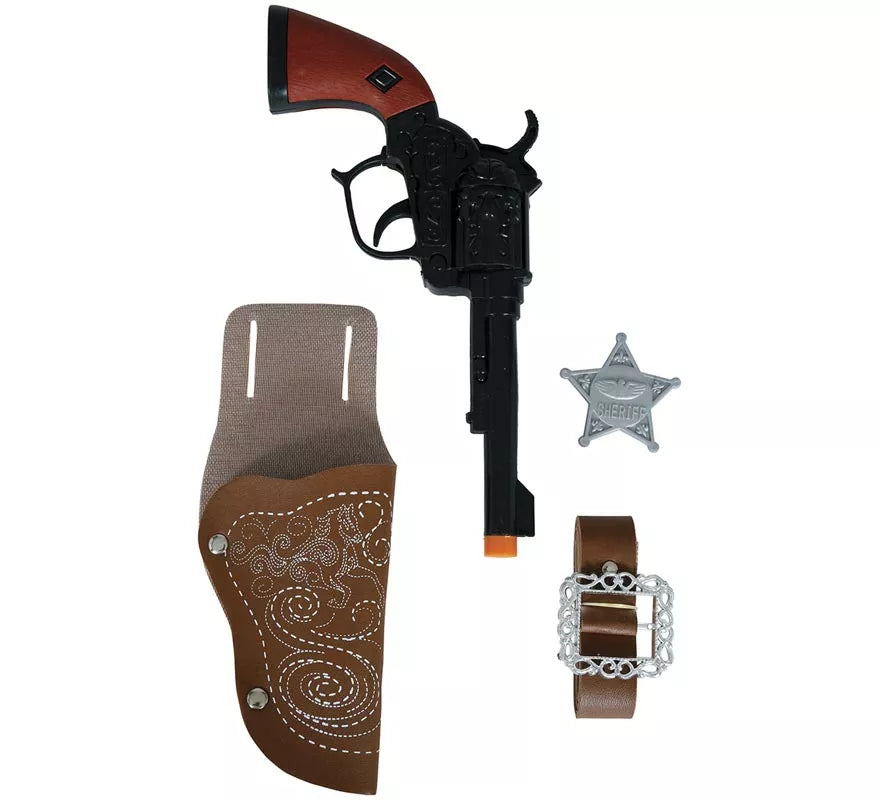 Cartuchera con Pistola de 24 cm