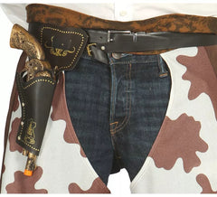 Coldre de cowboy com pistola de 29 cm