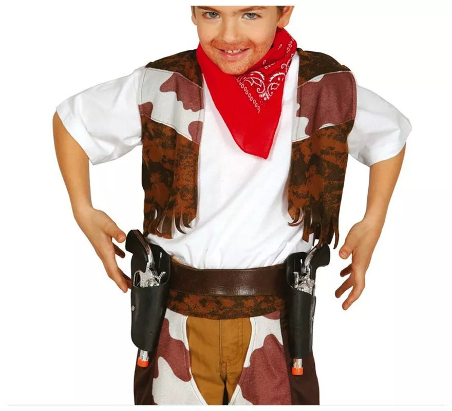 Translation missing: pt-PT.Cartuchera doble con dos pistolas infantil