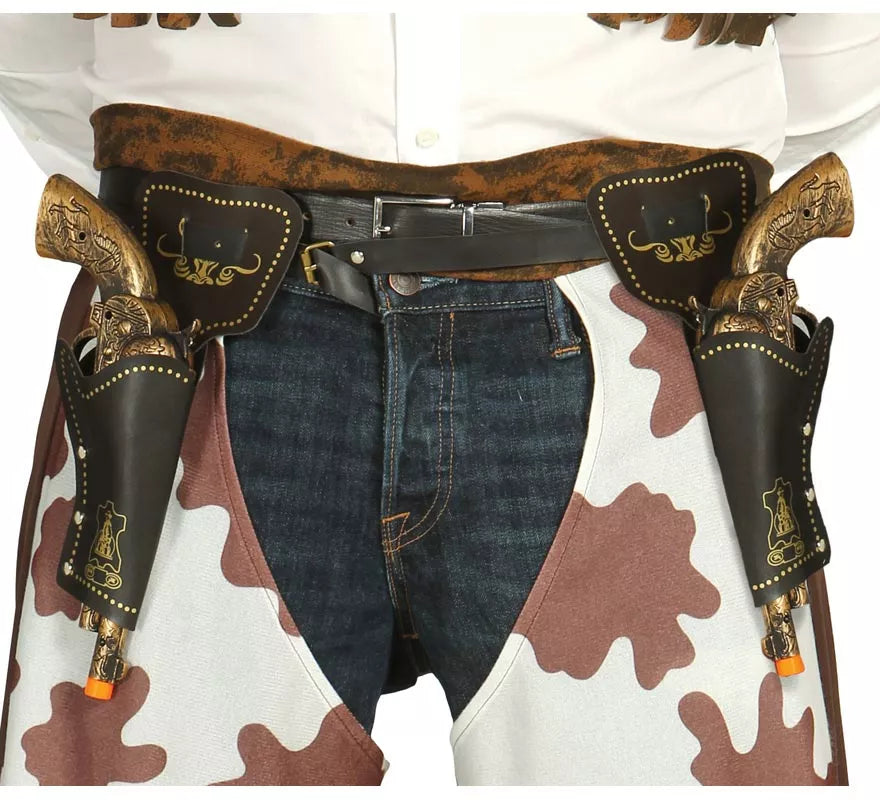 Translation missing: pt-PT.Cartuchera doble con pistolas de 29 cm