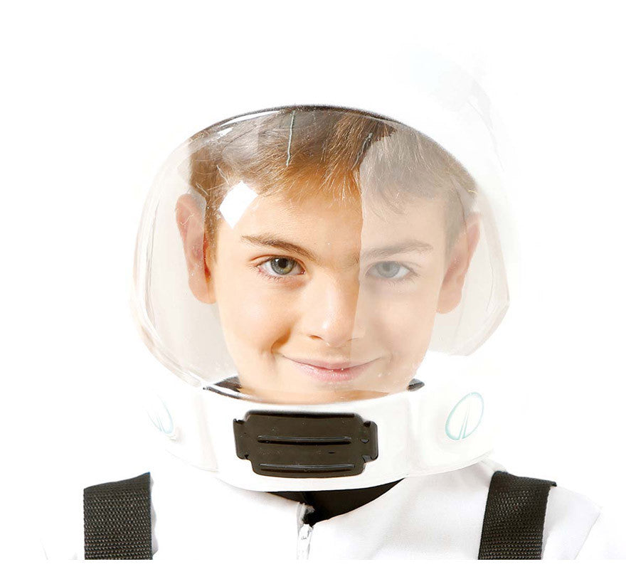 Translation missing: pt-PT.Casco Astronauta Blanco Infantil