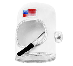 Capacete de astronauta branco dos EUA para crianças