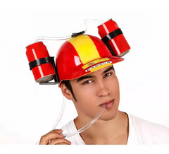 Capacete para beber da bandeira da Espanha