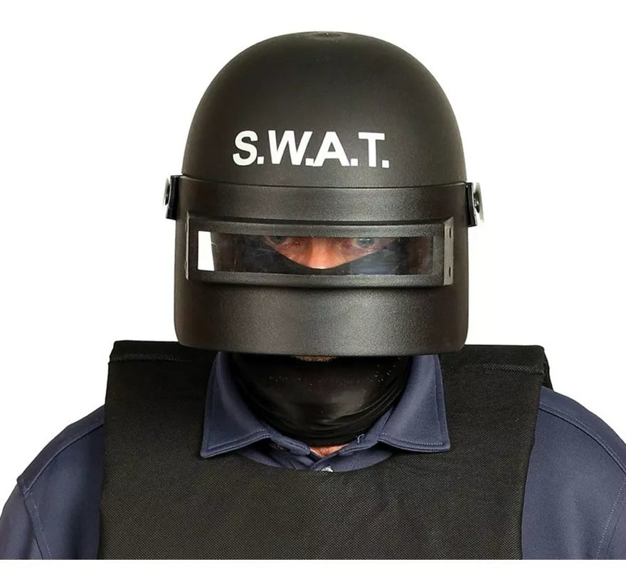 Translation missing: pt-PT.Casco de Agente Swat para adulto