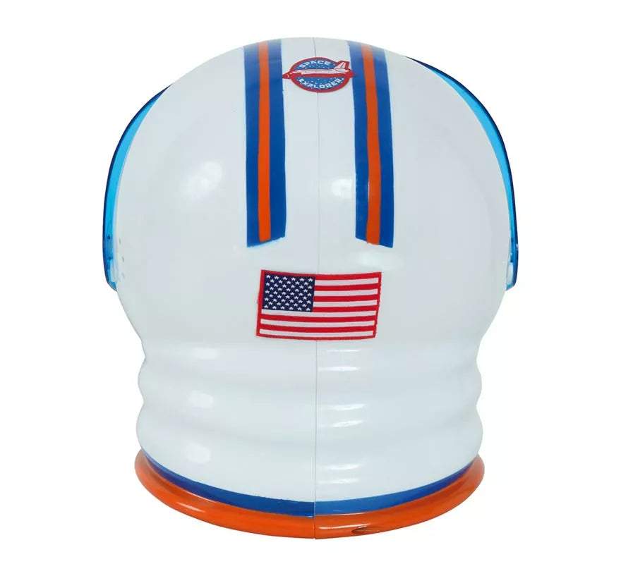 Translation missing: pt-PT.Casco de Astronauta Blanco y Azul