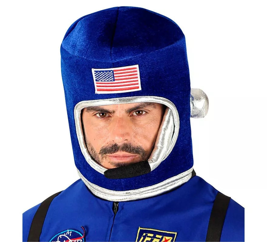 Translation missing: pt-PT.Casco de Astronauta Space azul para adulto
