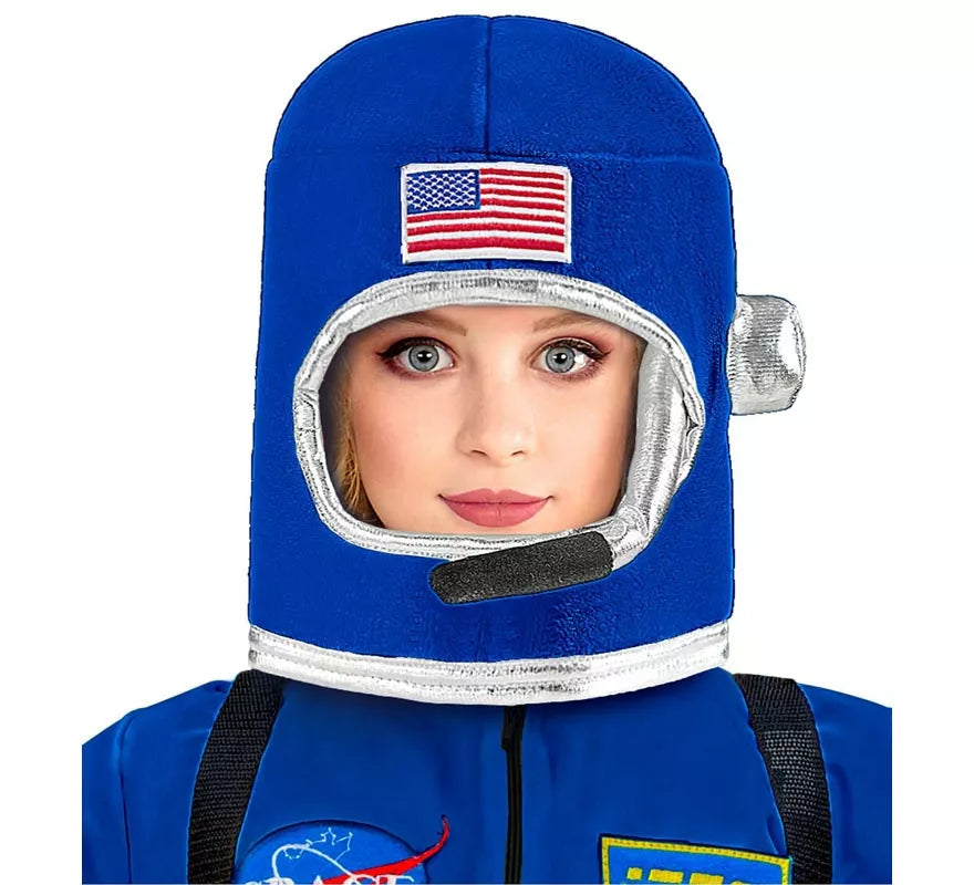 Translation missing: pt-PT.Casco de Astronauta Space azul para niño