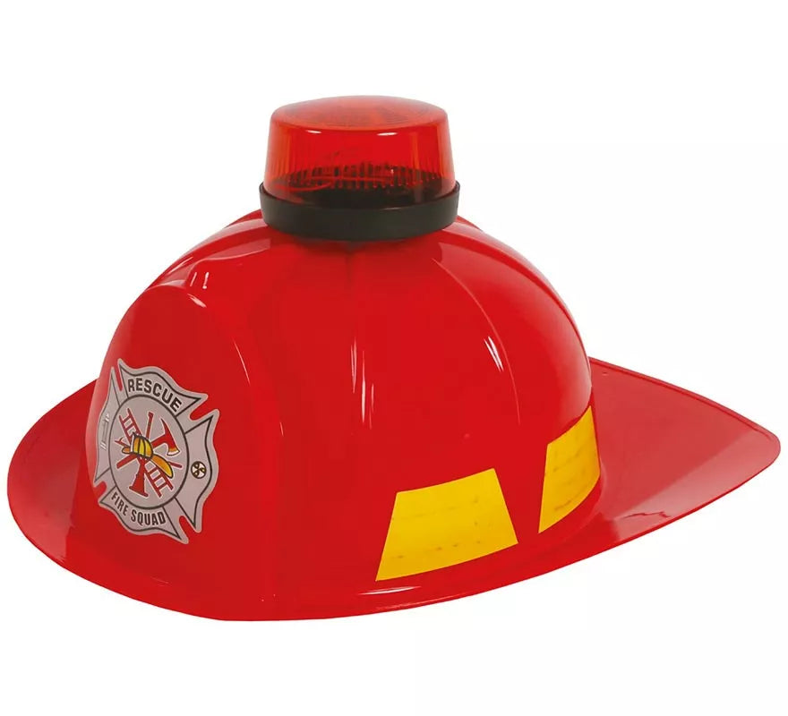 Translation missing: pt-PT.Casco de Bombero con sirena, luz y sonido