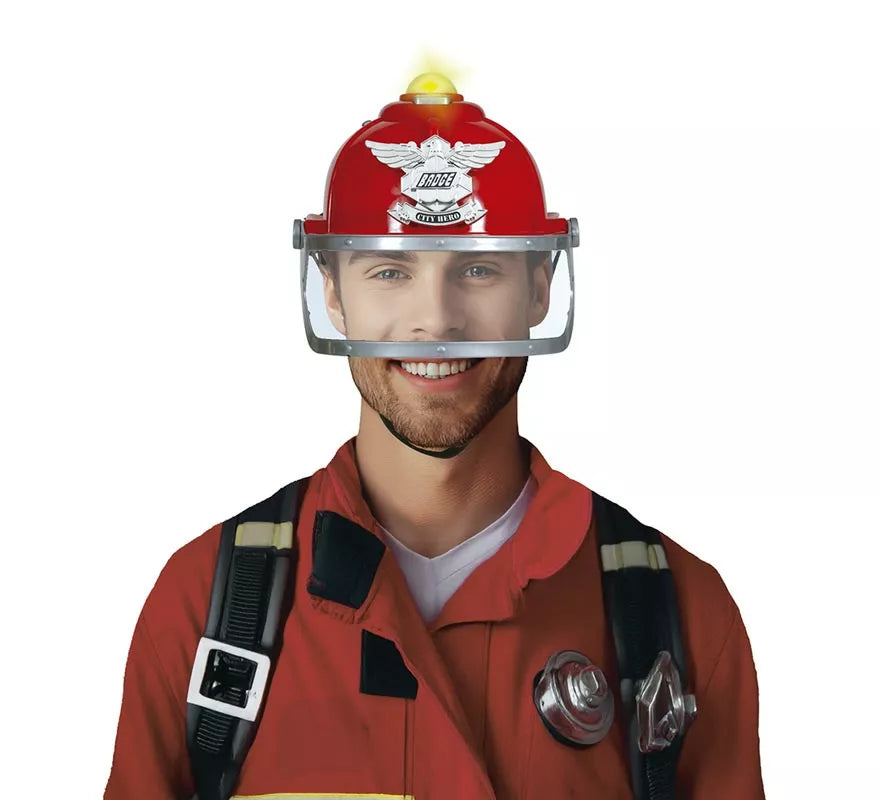 Translation missing: pt-PT.Casco de Bombero con Sirena y Luz