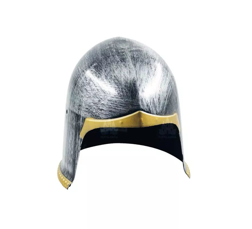Translation missing: pt-PT.Casco de Caballero Medieval plateado