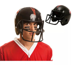 Capacete de jogador de futebol