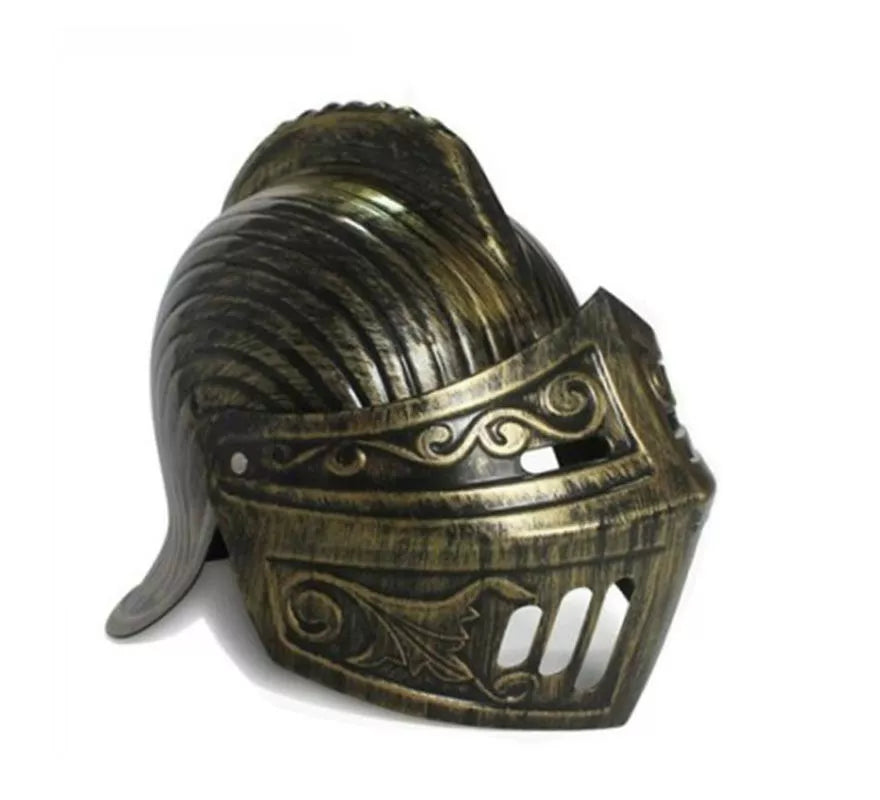 Casco de Soldado Medieval efecto antiguo