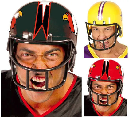 Casco Futbol Americano en varios colores de 58/60 cm de perímetro interior