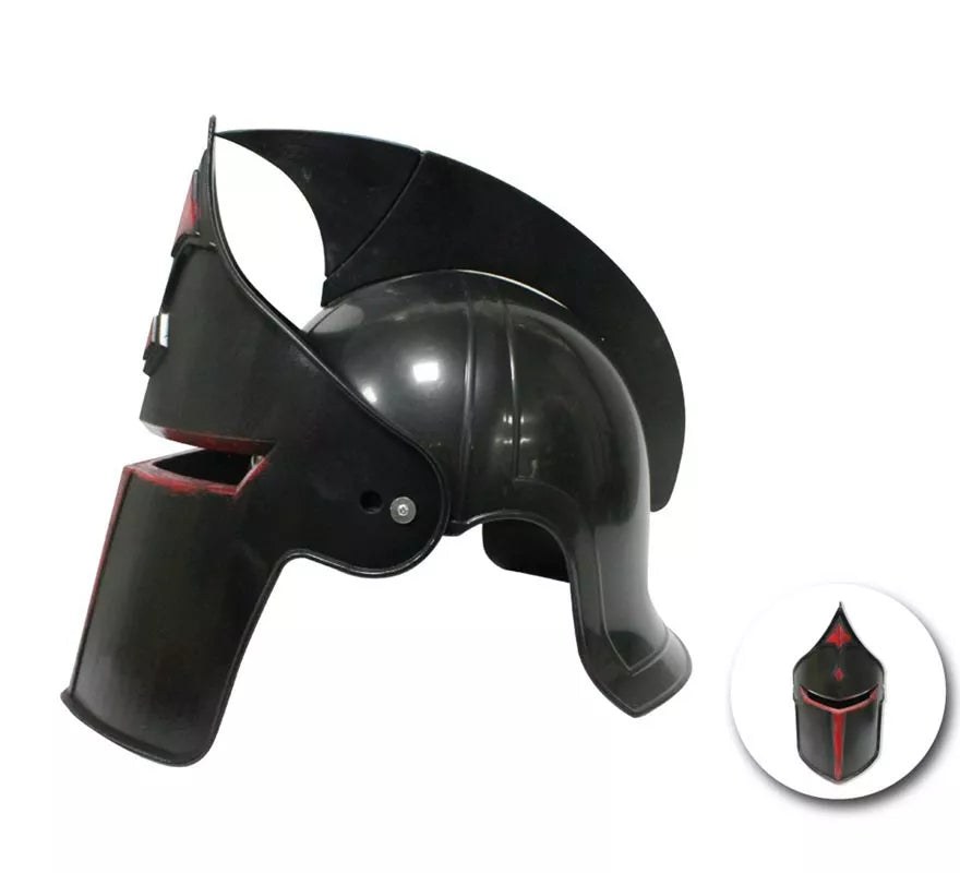 Translation missing: pt-PT.Casco Medieval negro completo