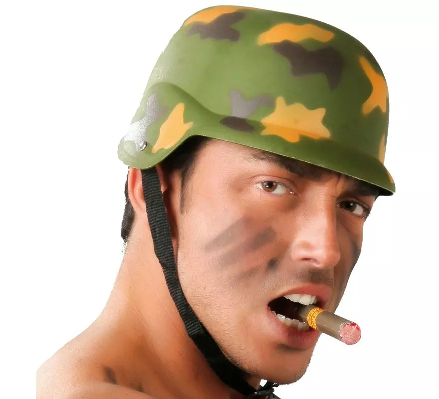 Translation missing: pt-PT.Casco Militar con cuerda