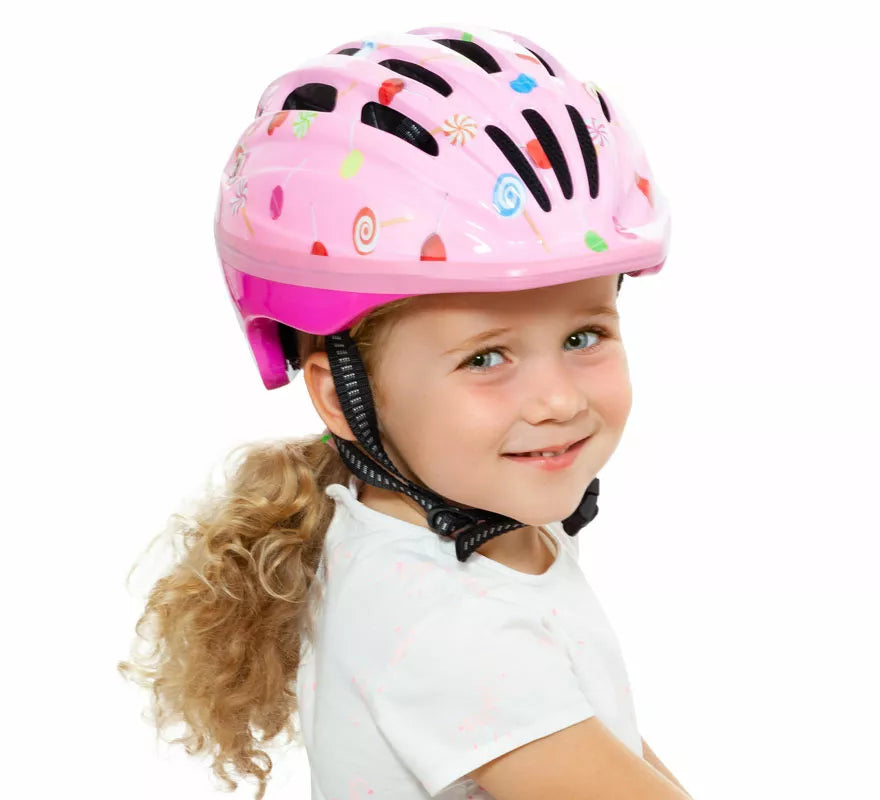 Translation missing: pt-PT.Casco Moltó rosa para niña