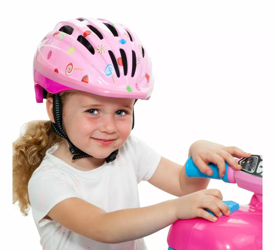 Translation missing: pt-PT.Casco Moltó rosa para niña