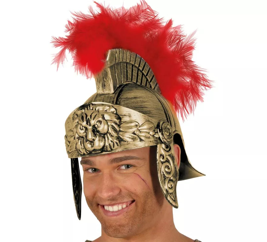 Translation missing: pt-PT.Casco Romano dorado adultos