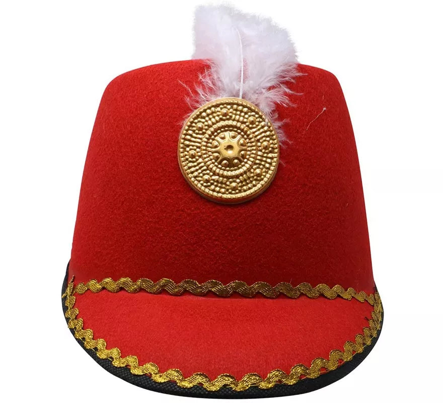 Translation missing: pt-PT.Casquete de Majorette rojo infantil