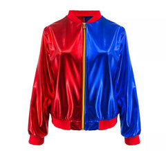 Jaqueta Bomber Villainous Clown para mulheres