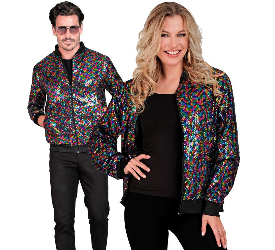 Translation missing: pt-PT.Cazadora Bomber Party Fashion multicolor para adulto