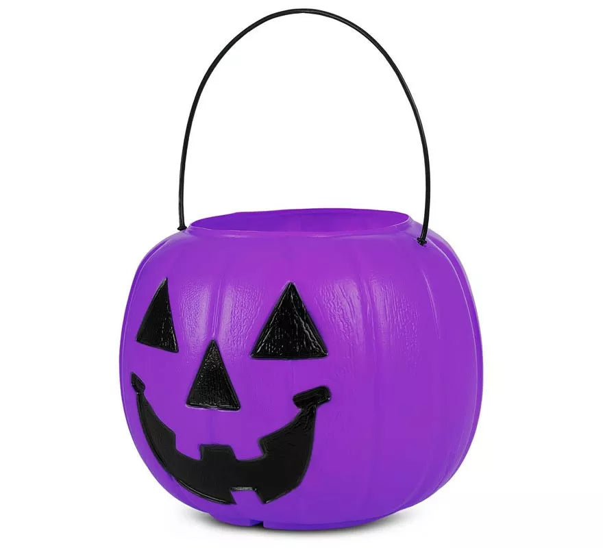 Translation missing: pt-PT.Cesta de Calabaza morada con asa de 21,6x21,6x30,5 cm