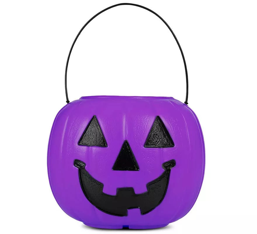 Translation missing: pt-PT.Cesta de Calabaza morada con asa de 21,6x21,6x30,5 cm