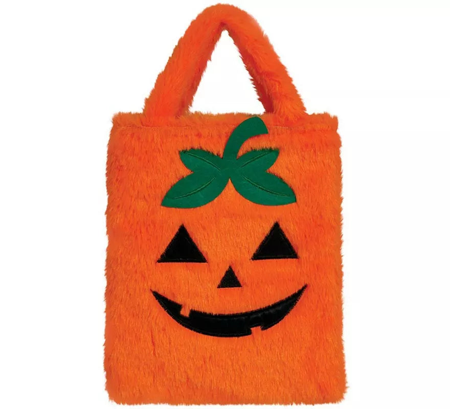 Translation missing: pt-PT.Cesta Peluche de Calabaza de 19x23 cm