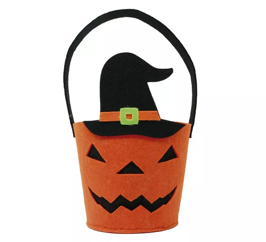 Translation missing: pt-PT.Cesto Calabaza con Sombrero de 25x13 cm