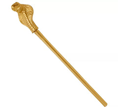 Cetro do Faraó Cobra dourado de 48 cm