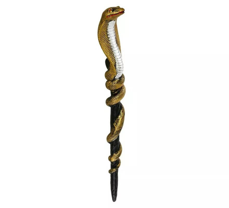 Translation missing: pt-PT.Cetro Egipcio Cobra dorada de 69 cm