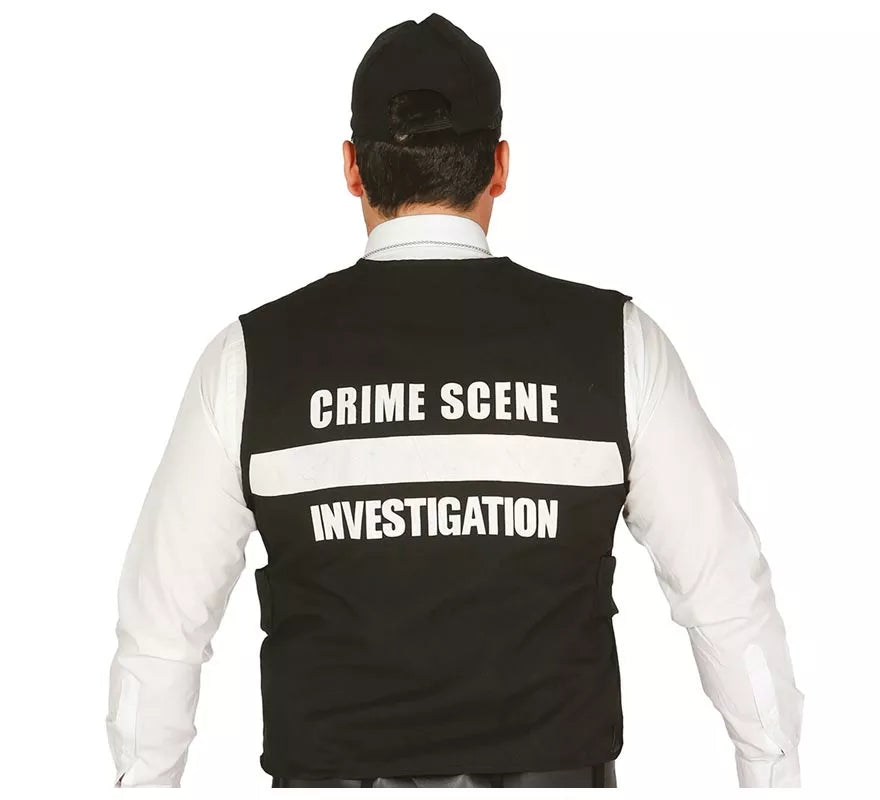 Translation missing: pt-PT.Chaleco antibalas y gorra del F.B.I. para adulto
