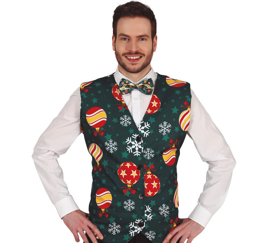 Translation missing: pt-PT.Chaleco de Bolas de Navidad Adulto