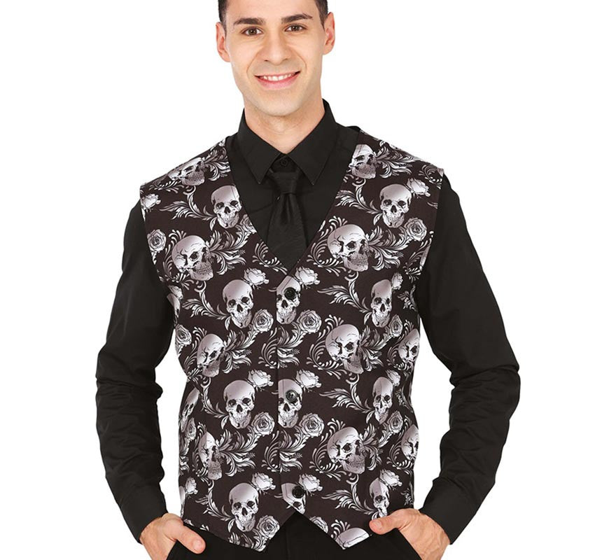 Translation missing: pt-PT.Chaleco de Calaveras para hombre