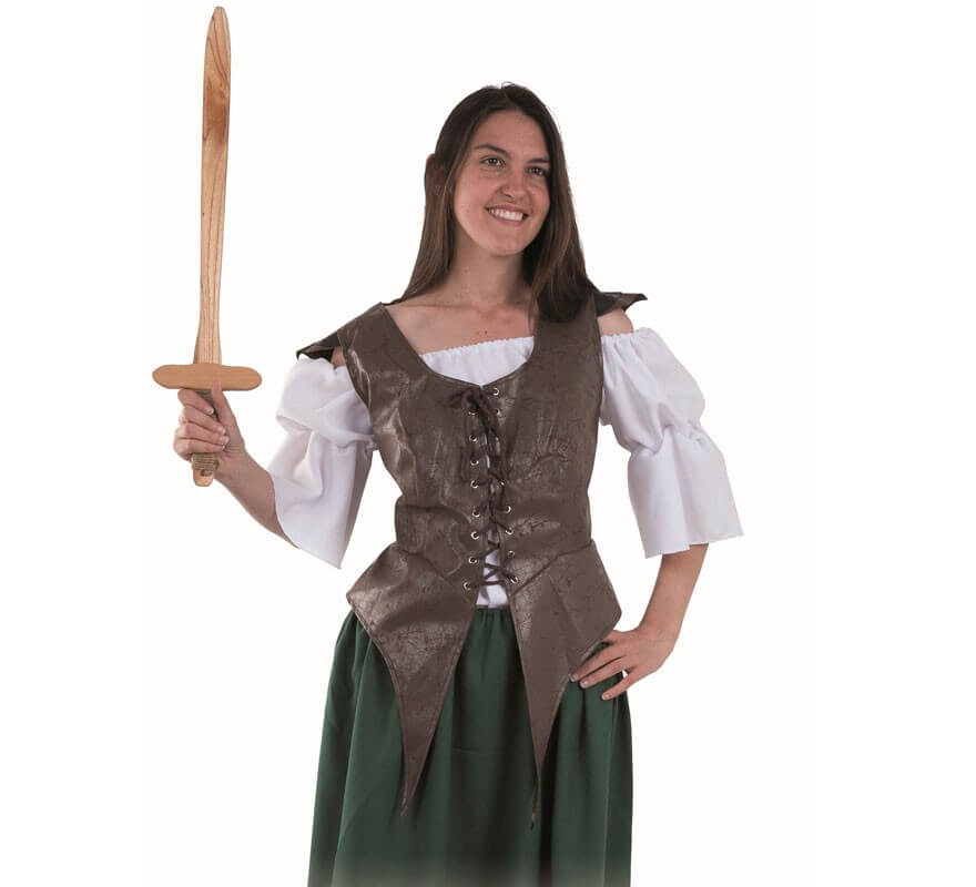 Translation missing: pt-PT.Chaleco de Guerrera Medieval para mujer