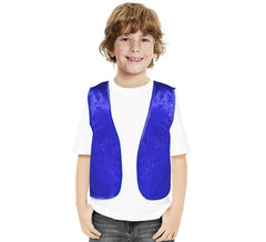 Colete de lantejoulas azul escuro para meninos