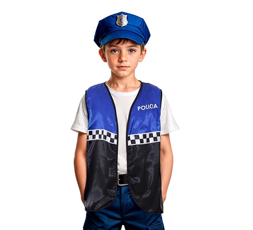 Translation missing: pt-PT.Chaleco de Policía a cuadros infantil en varios colores