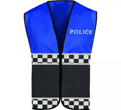 Colete policial adulto em várias cores