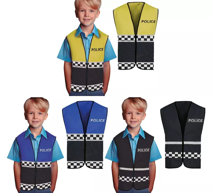 Translation missing: pt-PT.Chaleco de Policía para niños en varios colores