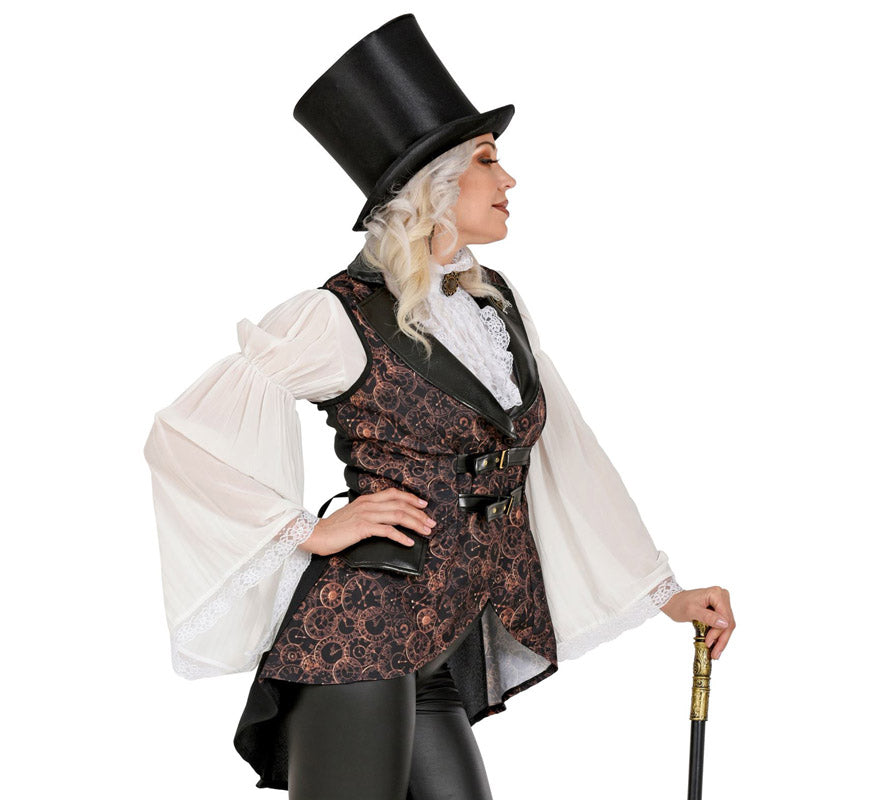 Translation missing: pt-PT.Chaleco de Steampunk para mujer
