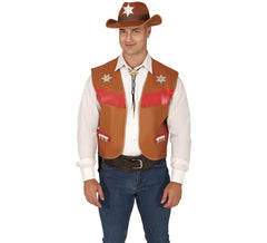 2 coletes de cowboy variados para adultos