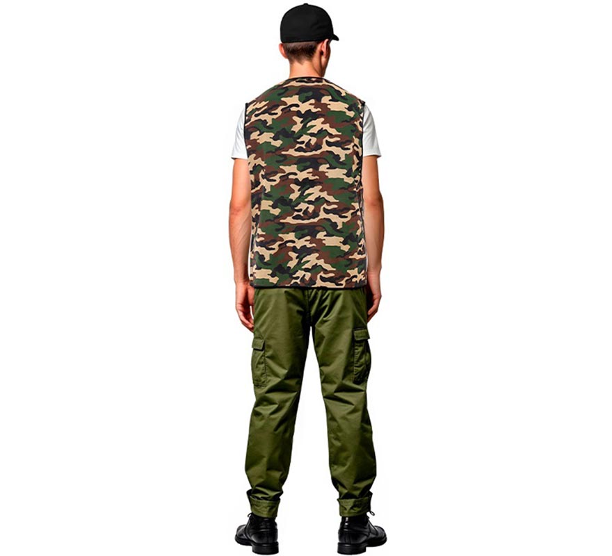 Translation missing: pt-PT.Chaleco Militar Camuflado adulto