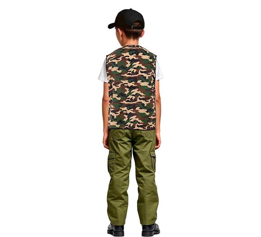 Translation missing: pt-PT.Chaleco Militar Camuflado infantil