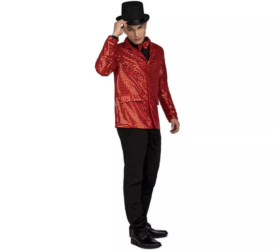 Translation missing: pt-PT.Chaqueta con Pajarita Roja para hombre