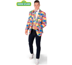 Jaqueta masculina multicolorida Vila Sésamo